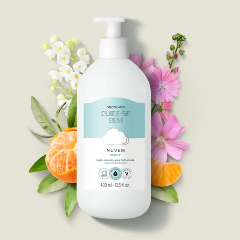 O Boticário Cuide-Se Bem Nuvem (Cloud) Moisturizing Lotion 400ml